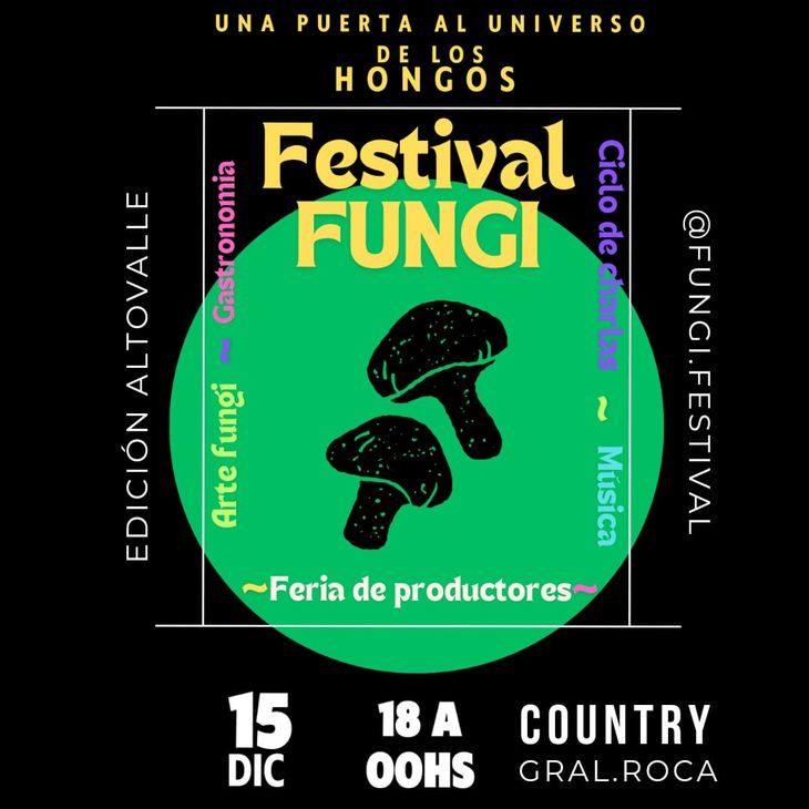 El festival se llevó a cabo en diciembre, en Roca. El festival se llevó a cabo en diciembre, en Roca.