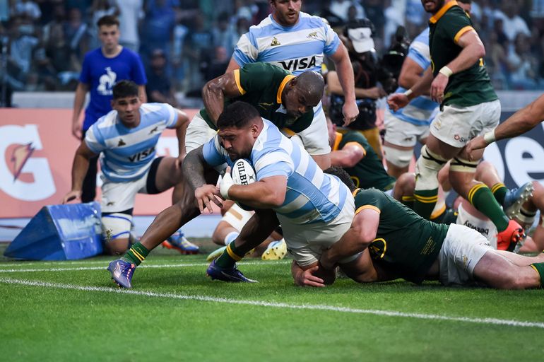 Los Pumas vencieron a Sudáfrica.