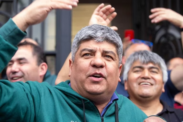 Pablo Moyano y el apuro por tomar la calle. Pablo Moyano y el apuro por tomar la calle.