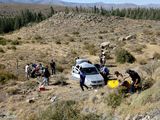 Un menor derivado en vuelo sanitario y cuatro heridos más en la Cuesta del Rahue: cuál es el estado de salud
