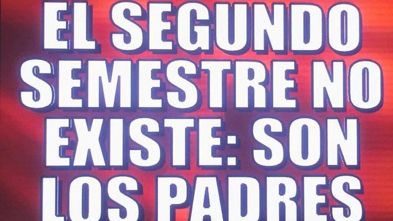{altText(A full. El hashtag #SegundoSemestre fue trending topic en la Argentina durante toda la mañana de ayer. <br>,El humor, lo primero que se vio del segundo semestre)}