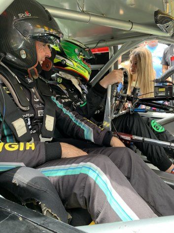 Mauro Giallombardo volvió a girar arriba de un TC