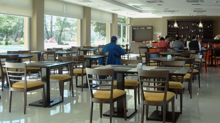 En el hotel Howard Jonhson