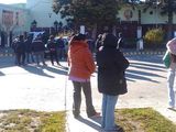 Municipales de ATE de Las Lajas iniciaron una toma por reclamo salarial