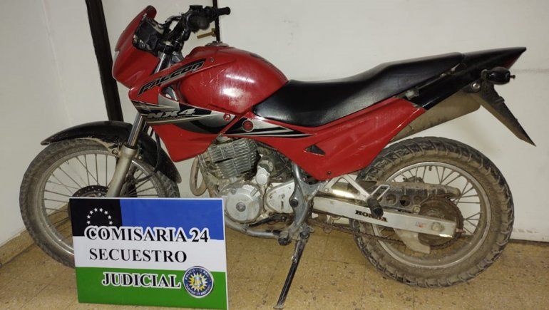 Recuperaron una moto de alta gama en el barrio Don Bosco