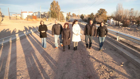 La pavimentación de la avenida Soldi conectará el oeste con la av. Raúl Alfonsín,