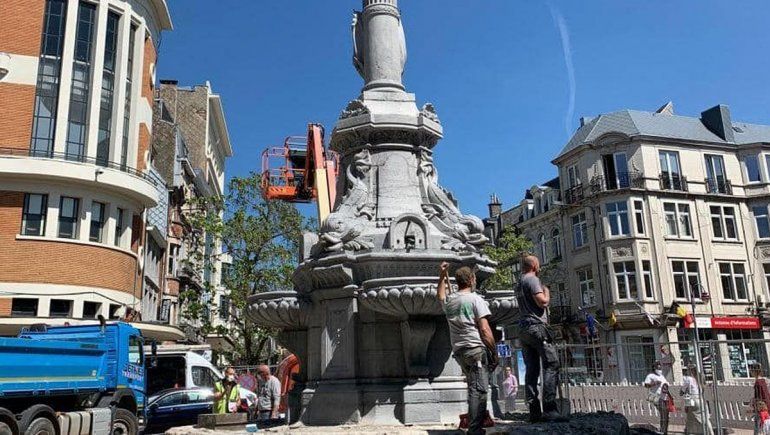 Aparece en una fuente el corazón de un ex alcalde