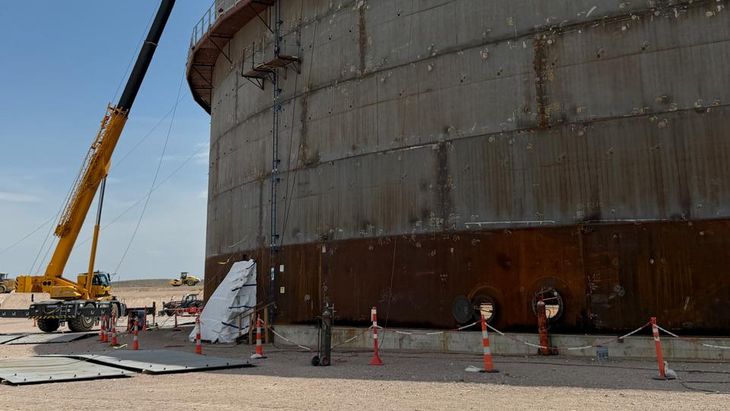 El VMOS conectará Allen con Punta Colorada a lo largo de 437 kilómetros. (Foto: Gobierno de Río Negro)