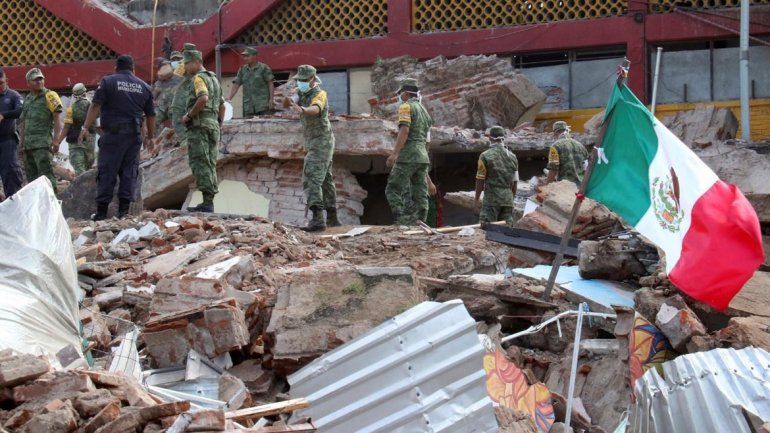 El temblor fue muy violento y afectó al sureste del país