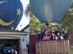 Al no poder sostener el globo aerostático en el aire, el piloto debió ubicar un lugar seguro para aterrizar. Al no poder sostener el globo aerostático en el aire, el piloto debió ubicar un lugar seguro para aterrizar.
