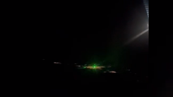 vuelo aerolineas neuquen puntero laser