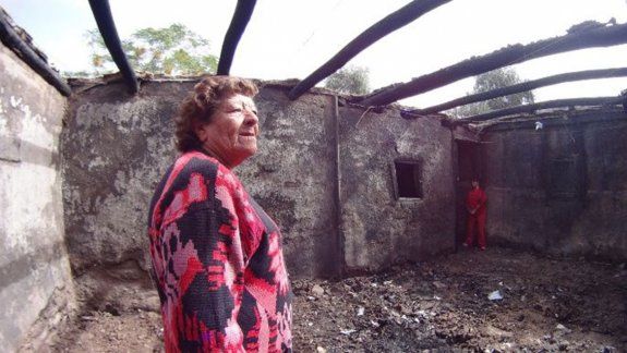 No podía pagar la luz