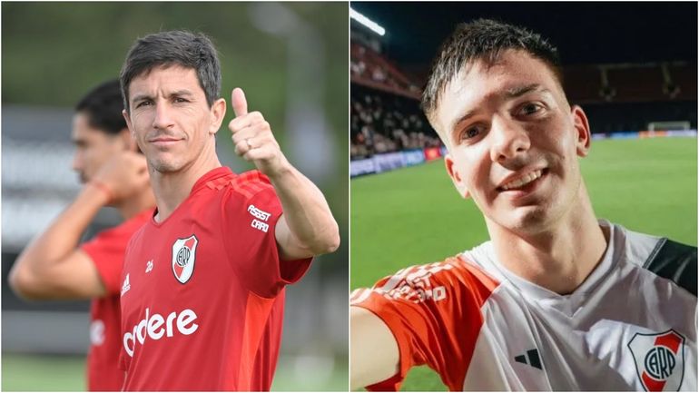 El piropo de Nacho Fernández al pibe Mastantuono en River