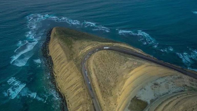 La ruta nacional 3, en el sector de La ruta nacional 3, en el sector de