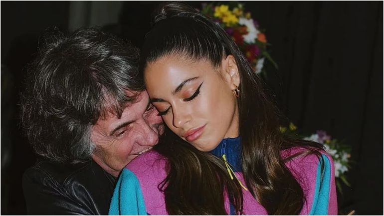 Tini Stoessel y su padre Tini Stoessel y su padre