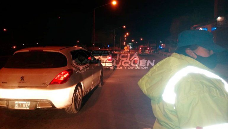Puentes: en una hora pasaron 40 autos por el carril rápido