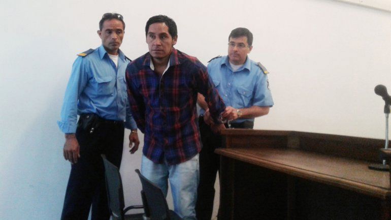 Nicolás Rayguan aceptó la responsabilidad en el crimen de Hernán Herrera.