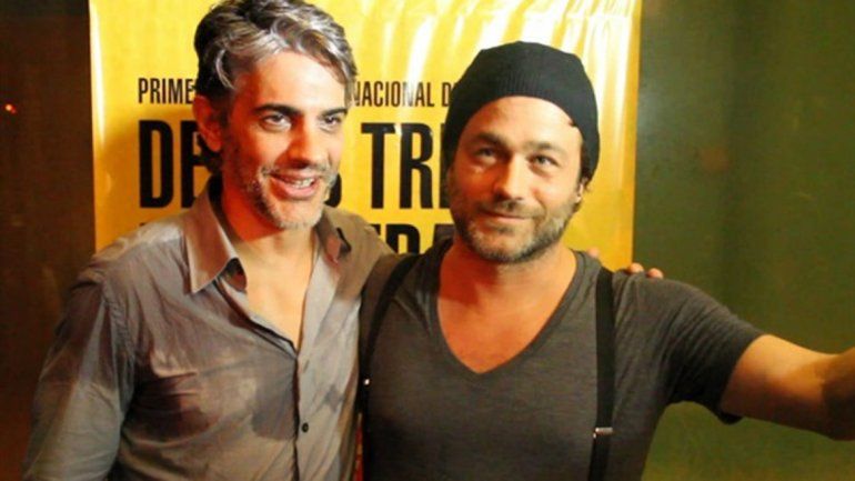 Gastón Pauls y Pablo Echarri chocaron a la salida de la boda de Dalma