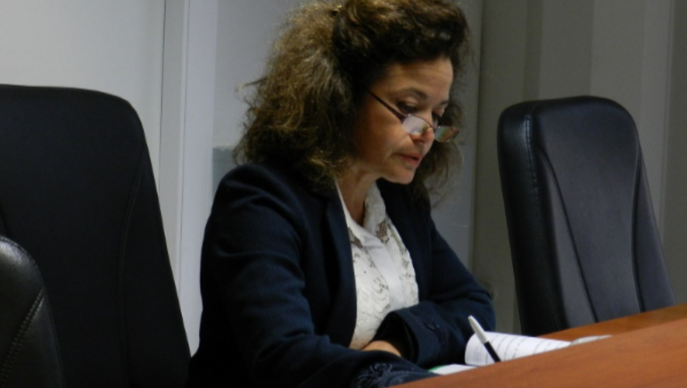 Ivana Berazategui, fiscal de Chubut. Ivana Berazategui, fiscal de Chubut.