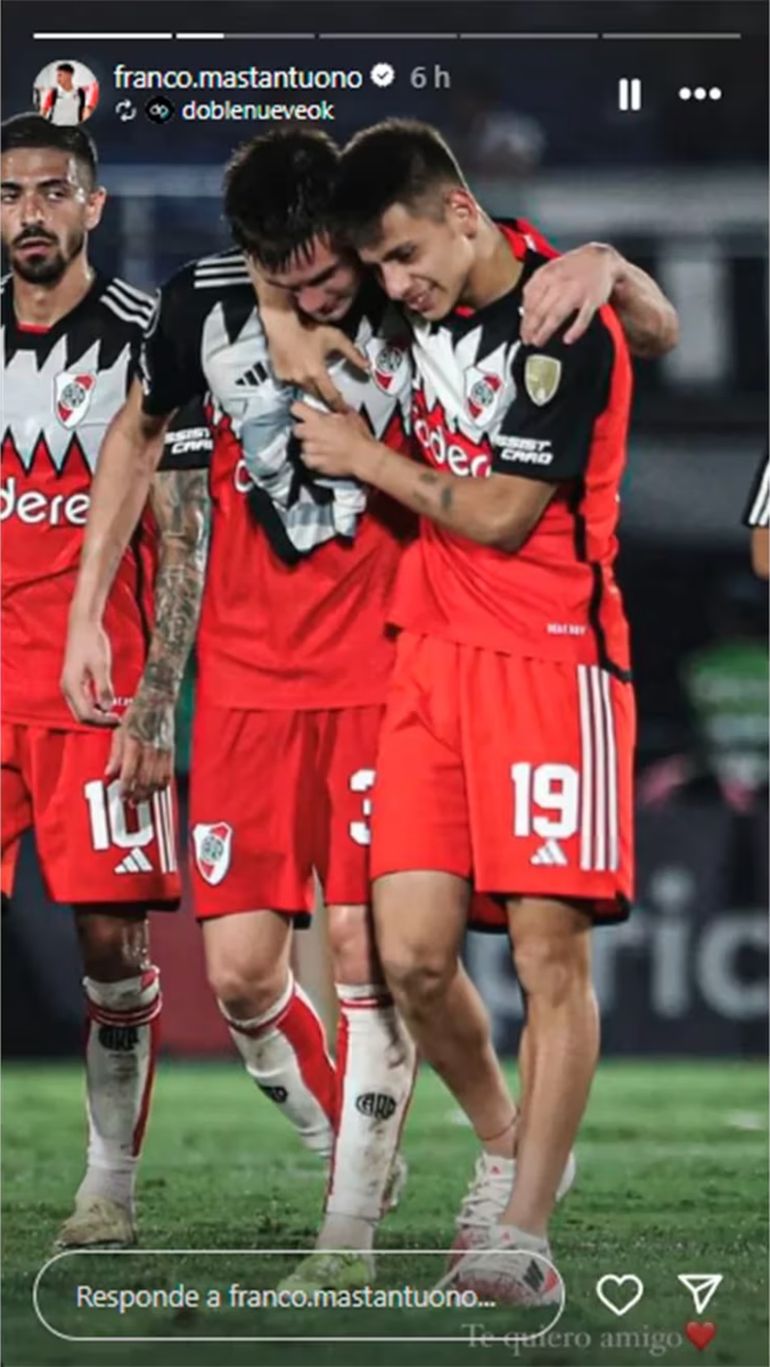 Franco Mastantuono y el Diablito Echeverri Franco Mastantuono y el Diablito Echeverri