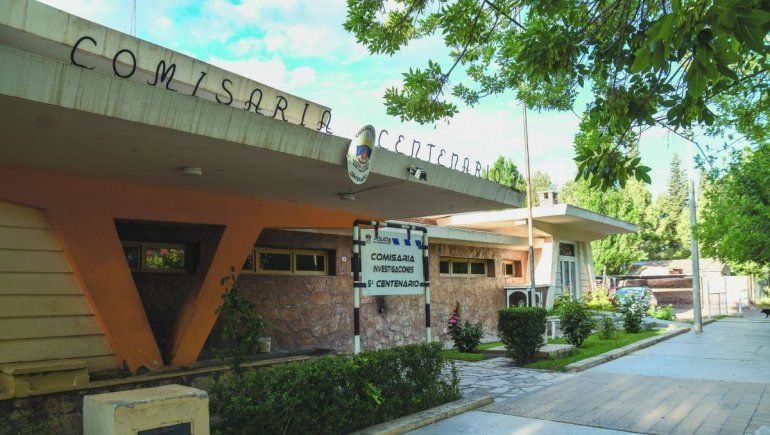 La Comisaría Quinta de Centenario.
