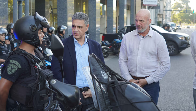 Jorge Macri junto a su ex ministro Waldo Wolff / Foto Gentileza