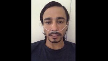 Matías Milla se está recuperando del Coronavirus. Matías Milla se está recuperando del Coronavirus.