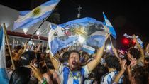 Polémica por las banderas de Malvinas.