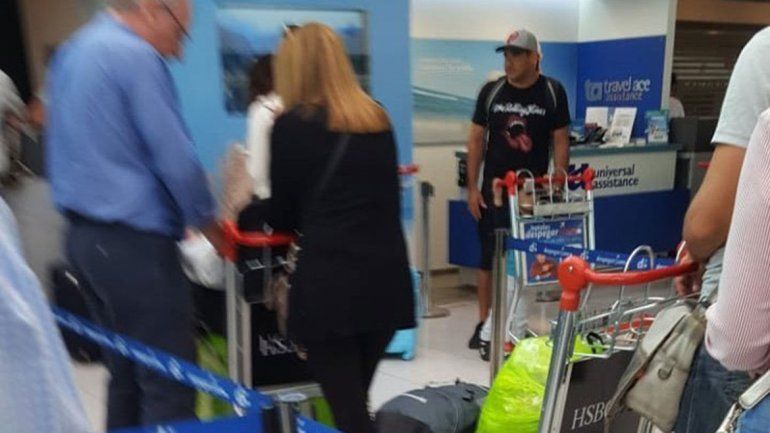 Boca: deportaron a Maxi Mazzaro que viajó para la Superfinal