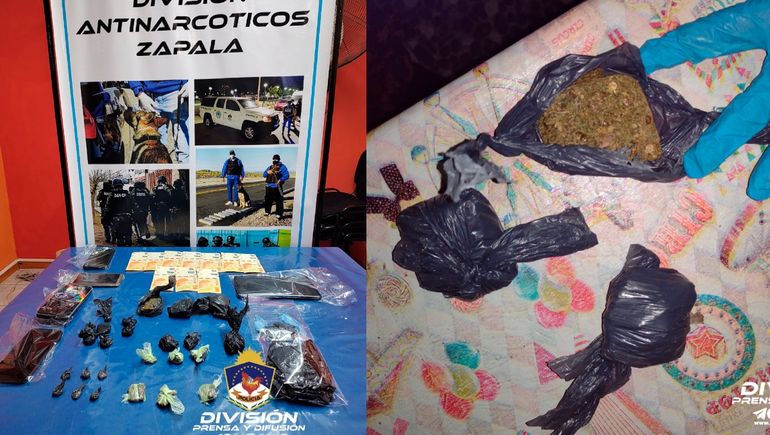 Desbarataron un kiosco narco y detuvieron a dos sospechosos