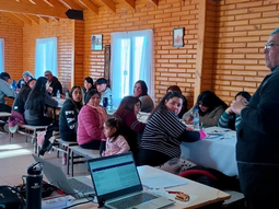La capacitación financiera fue bienvenida en la comunidad.