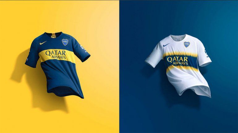 Boca presentó sus nuevas camisetas para la próxima temporada