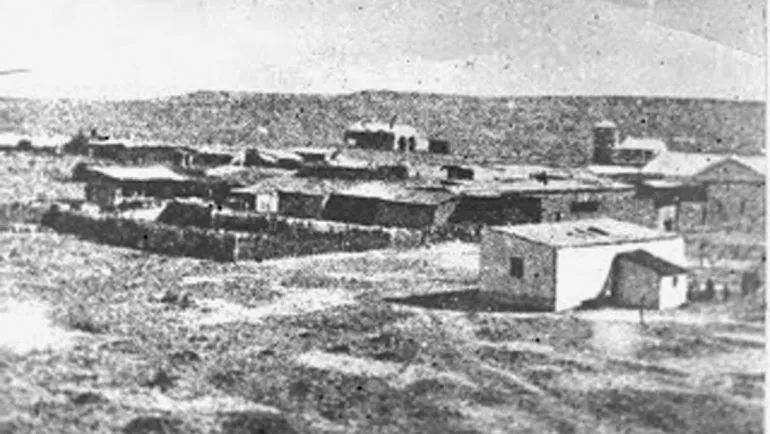 El caserío de Neuquén a principios del siglo pasado. El caserío de Neuquén a principios del siglo pasado.