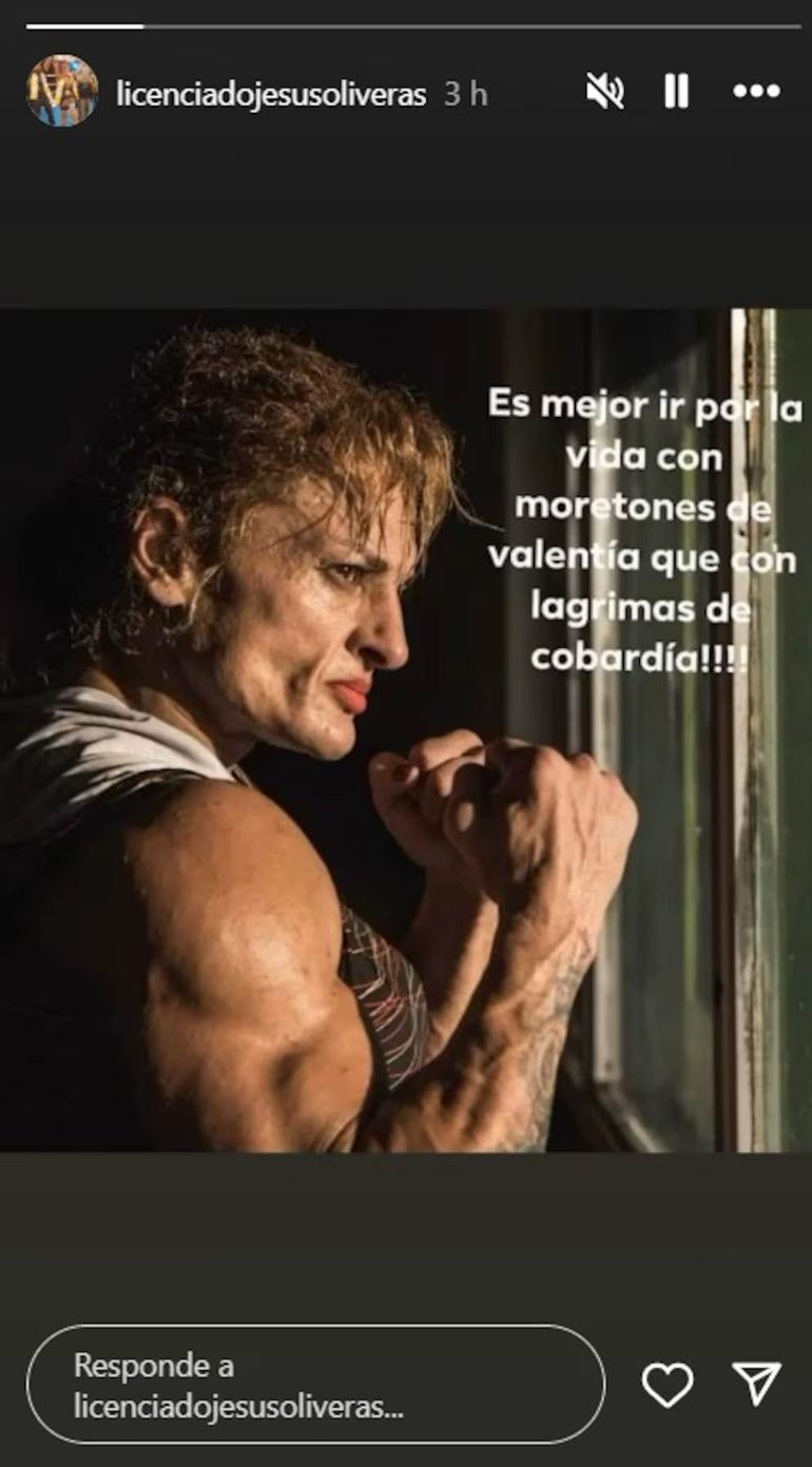 El mensaje del hermano de la Locomotora Oliveras, a un mes de su fallecimiento. El mensaje del hermano de la Locomotora Oliveras, a un mes de su fallecimiento.