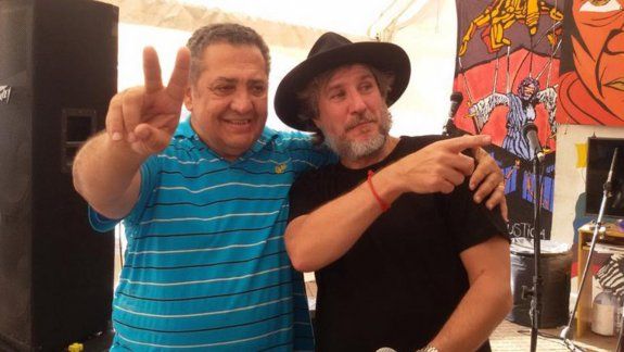 Boudou reapareció en el campamento por MIlagro Sala