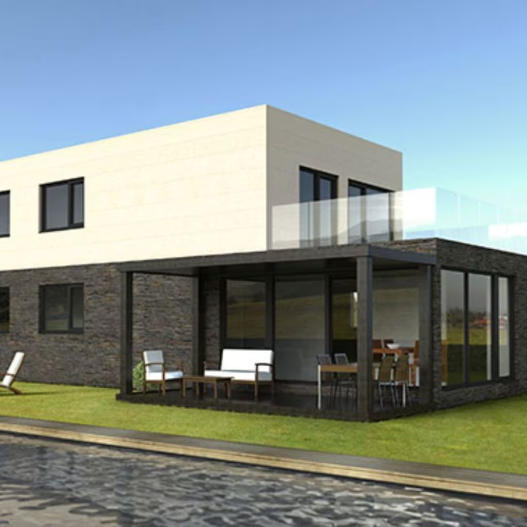 El modelo de vivienda que ganaron Marcos Ginocchio y Nacho Castañares. El modelo de vivienda que ganaron Marcos Ginocchio y Nacho Castañares.