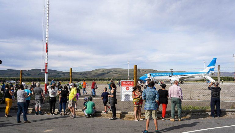 El aeropuerto de Chapelco recibió su primer vuelo pos cuarentena