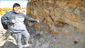 Juan Cruz, el protagonista del hallazgo. Juan Cruz, el protagonista del hallazgo.