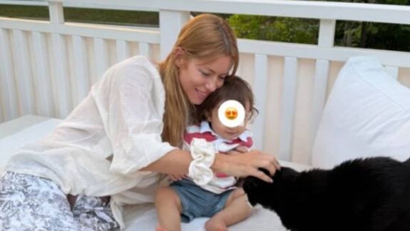 Así fue el encuentro de Nicole Neumann y sus hijas con su papá y su hermana en Europa