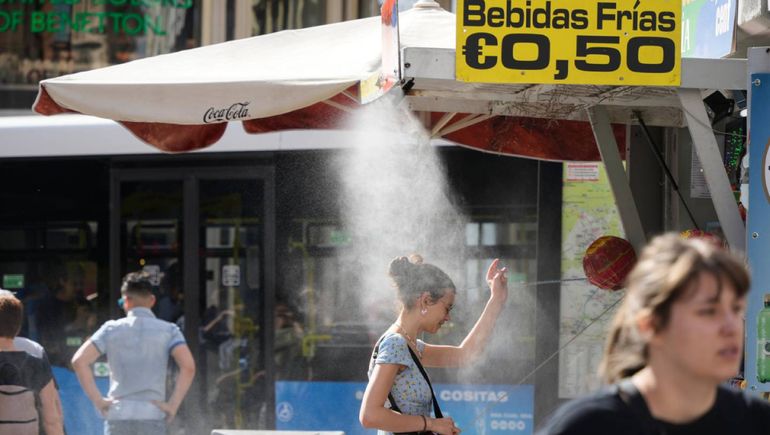 La ola de calor azota Portugal y España.
