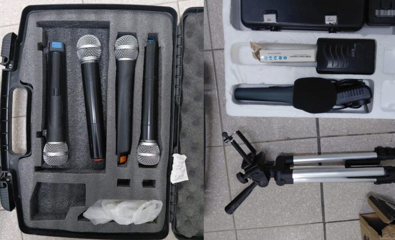 El conocido delincuente de Centenario fue atrapado nuevamente, esta vez con un bafle, micrófonos y un trípode que habían robado de una iglesia evangélica. El conocido delincuente de Centenario fue atrapado nuevamente, esta vez con un bafle, micrófonos y un trípode que habían robado de una iglesia evangélica.