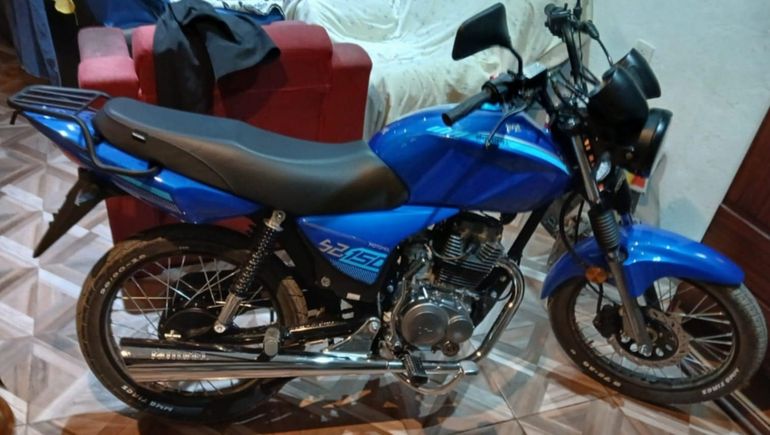 La moto fue robada a punta de pistola en Centenario