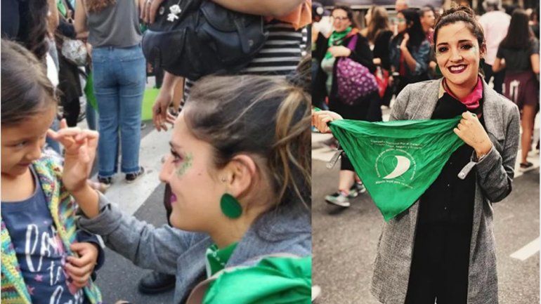 Jana Maradona se expresó a favor del aborto