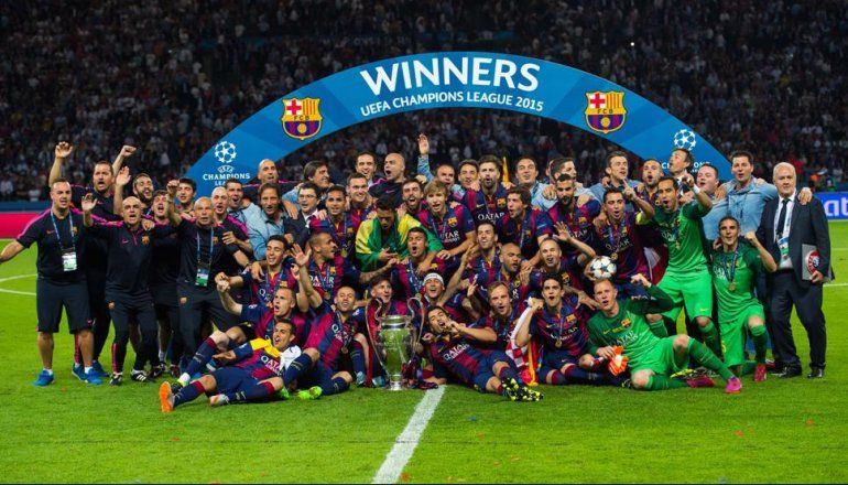 Barcelona FC campe&oacute;n de la Champions League del a&ntilde;o 2015