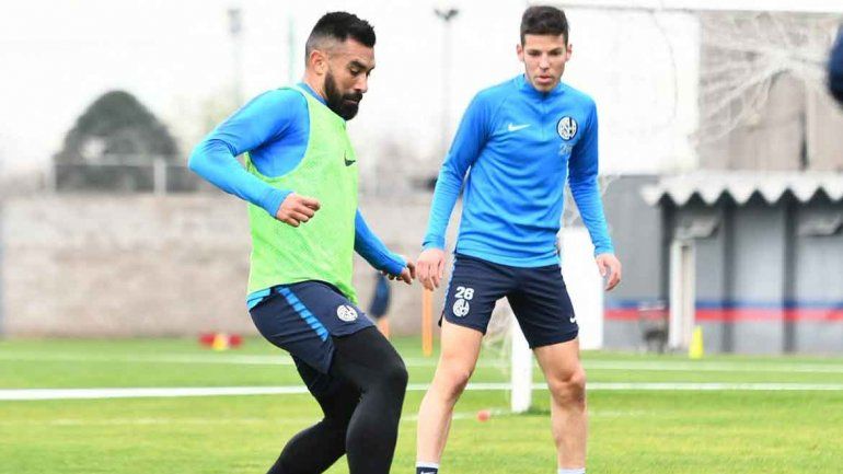 Rojas volverá a ser titular en la mitad de la cancha de San Lorenzo.