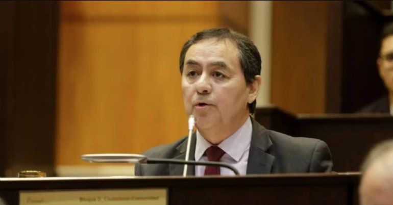 El diputado Ernesto Novoa se refirió al proyecto Ficha Limpia en Neuquén / Foto Archivo