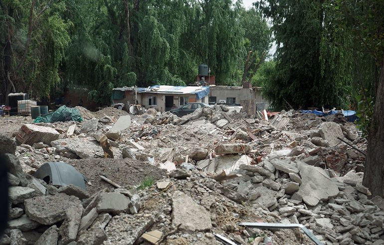 El barrio Orillas del Limay en el Paseo de la Costa de Neuquén.