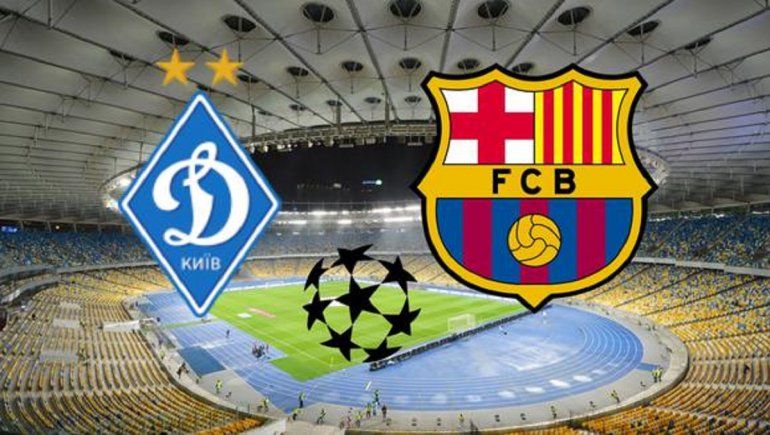 Barcelona juega contra el Dinamo en champions.