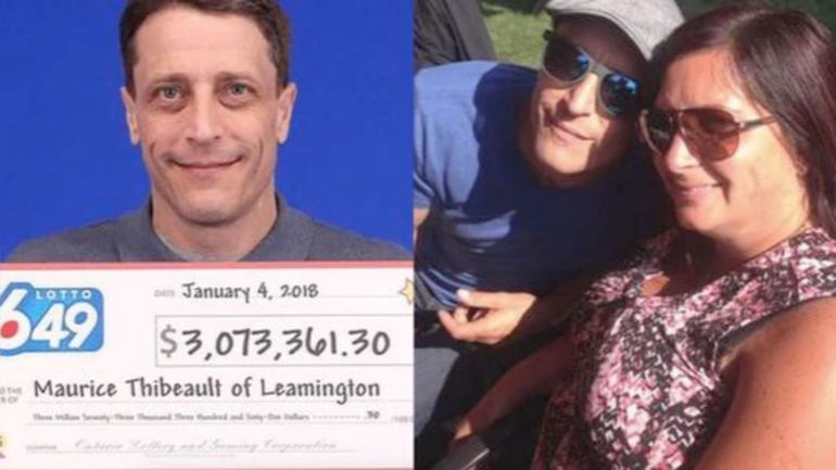 Ganó millones en la lotería y de repente abandonó a su mujer