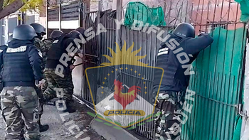 Allanamiento por narcomenudeo en un barrio neuquino.